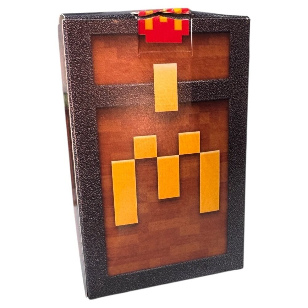 MCDONALD’S MINECRAFT MOVIE ADULT MEAL TOY ZOMBIE HAMBURGLAR + UNUSED‎ CODE CARD